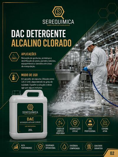 DAC Detergente Alcalino Clorado