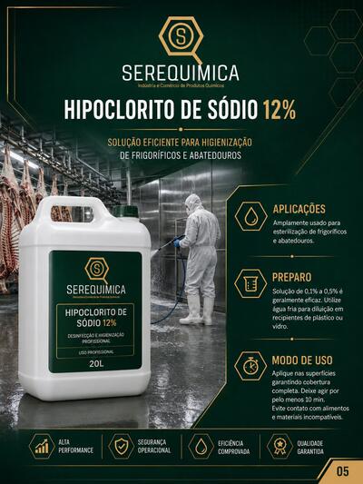 Hipoclorito de Sódio 12%